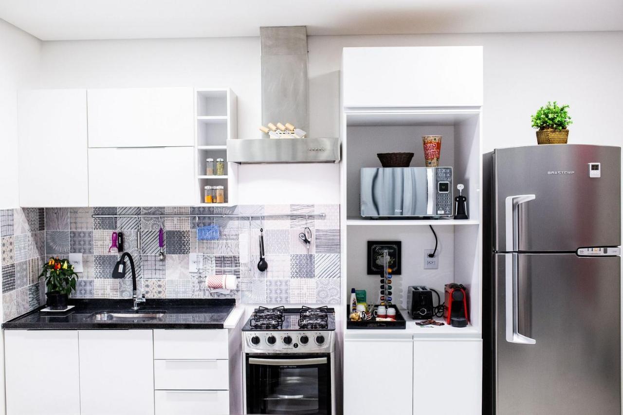 Loft Design, Amplo, Modern Com Ar Condicionado Em Alto De Pinheiros Daire Sao Paulo Dış mekan fotoğraf