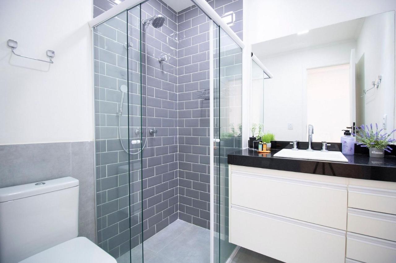 Loft Design, Amplo, Modern Com Ar Condicionado Em Alto De Pinheiros Daire Sao Paulo Dış mekan fotoğraf